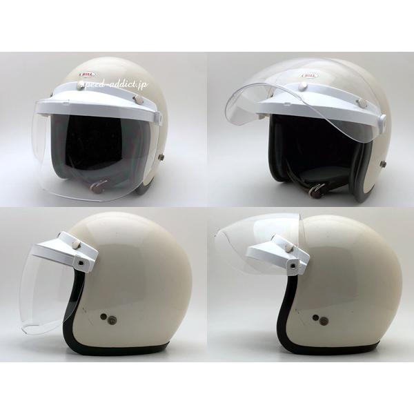 DIN MARKET RT-1N FLIP UP SHIELD WHITE × SMOKE/ディンマーケット