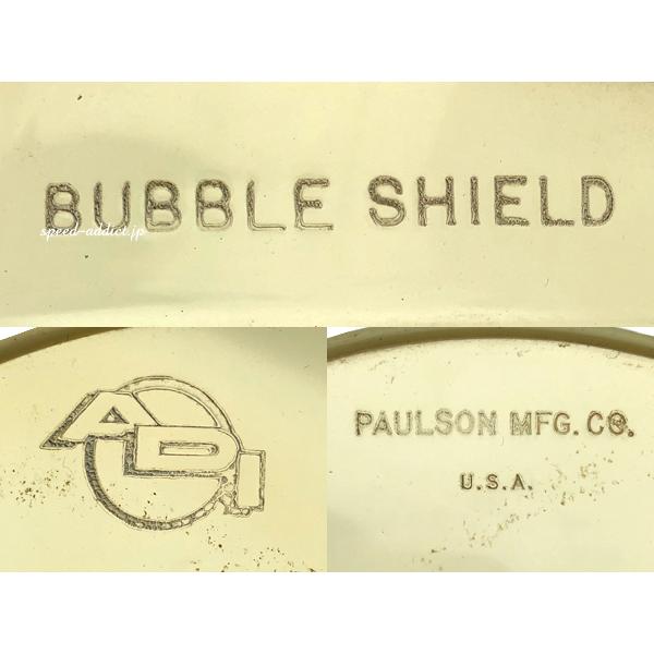 70's VINTAGE ADI PAULSON TRIM BUBBLE SHIELD CLEAR/ポールソントリム