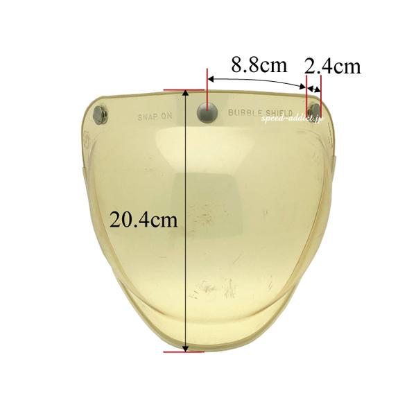 70's VINTAGE ADI PAULSON TRIM BUBBLE SHIELD CLEAR/ポールソントリム