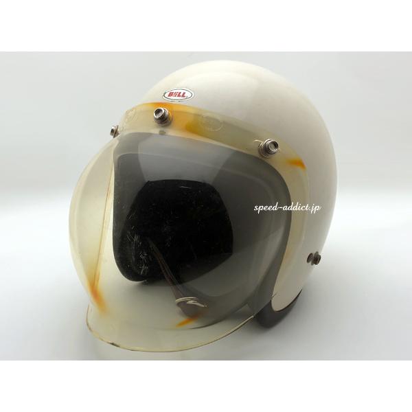 セキュリティ・セーフティ 70's VINTAGE BELL BUBBLE SHIELD 70's USA製 VINTAGE B&S BUBBLE SHIELD CLEAR/クリア透明ビンテージ