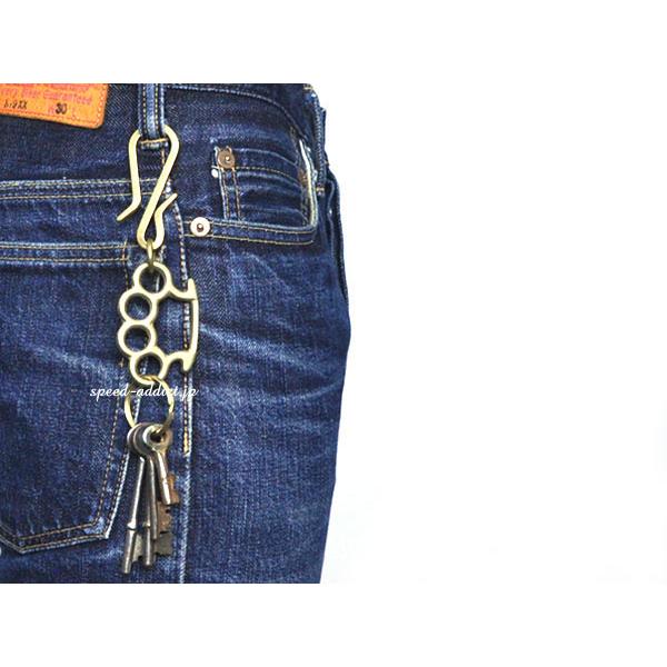 真鍮無垢（鋳物）メリケンサック KEY HOOK/キーフックストリート