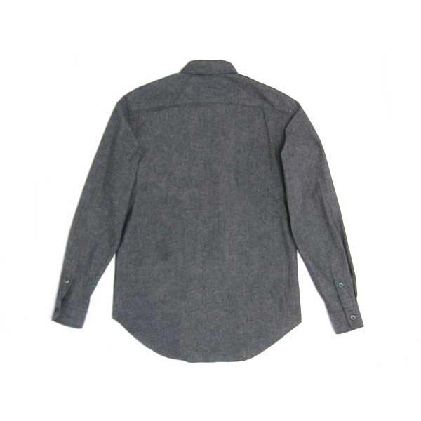 CHAMBRAY FRILL SHIRT BLACK/ダンガリーシャツrrlkatoカトーwranglerラングラーleelevi'sリーバイスアメカジ古着アメリカusa50s60s70s80s_2