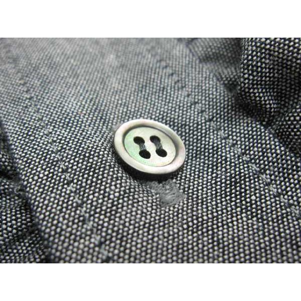 CHAMBRAY FRILL SHIRT BLACK/ダンガリーシャツrrlkatoカトーwranglerラングラーleelevi'sリーバイスアメカジ古着アメリカusa50s60s70s80s_4