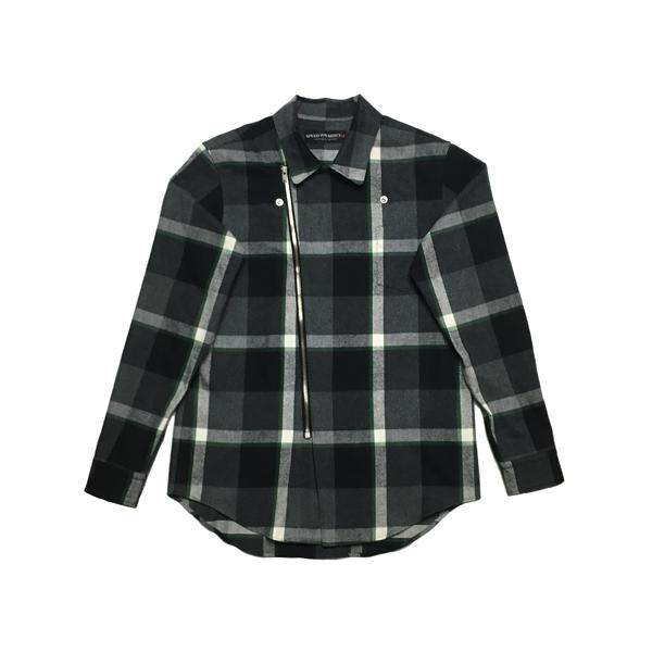 RIDERS FLANNEL SHIRT GRAY CHECK M/ビンテージグレーチェック