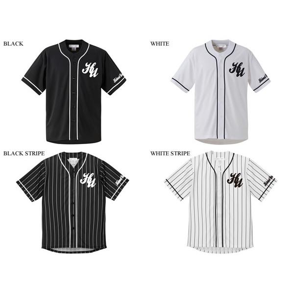 THE HELMET UNDERGROUND BASEBALL SHIRT BLACK STRIPE/黒ベースボール 