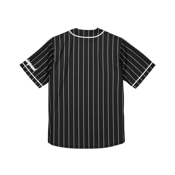 THE HELMET UNDERGROUND BASEBALL SHIRT BLACK STRIPE/黒ベースボール