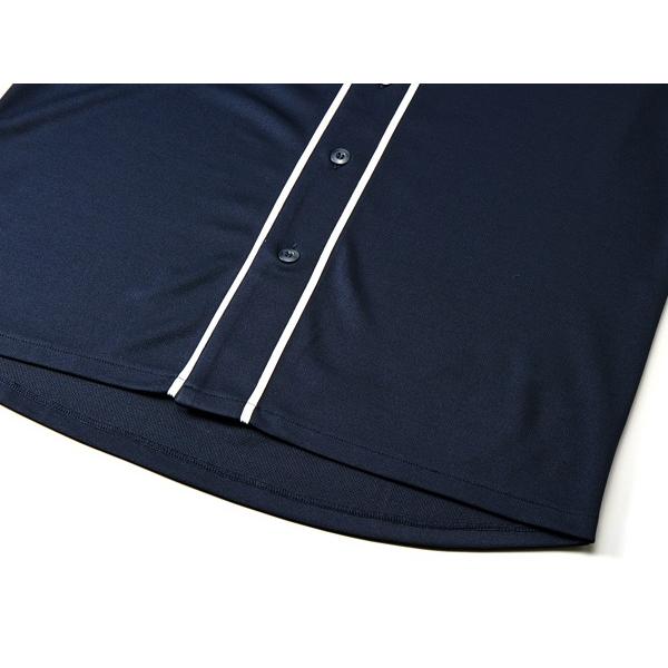 胸スピードアディクト BASEBALL SHIRT NAVY/紺ネイビーベースボールシャツguardiansガーディアンズカジュアル野球ストリートファッション｜speed-addict｜05