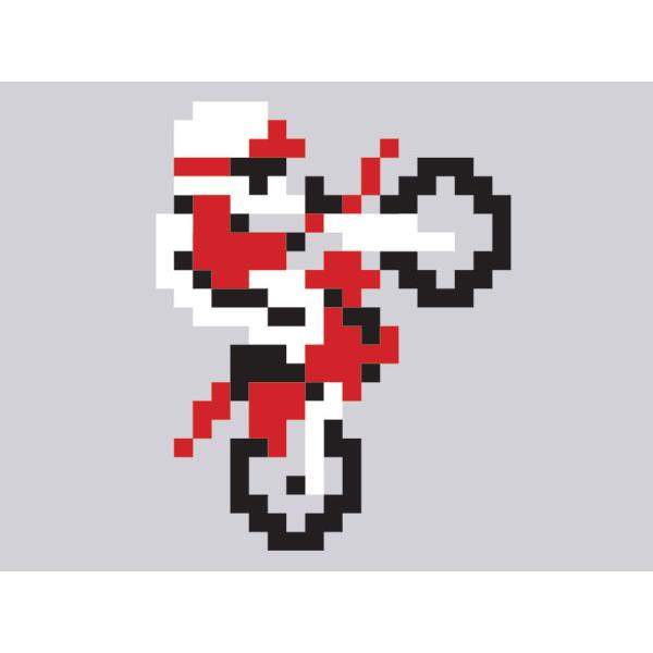 8bit モーターサイクル Raglan 3/4 Sleeves T-shirt L/エキサイト 