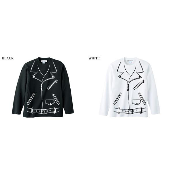 だまし絵 W RIDERS L/S T-shirt WHITE S/tシャツvansonバンソンlewis leathersルイスレザーlanglitz leatherラングリッツレザーbucoブコ42 |  | 01