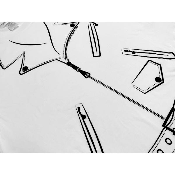 だまし絵 W RIDERS L/S T-shirt WHITE S/tシャツvansonバンソンlewis leathersルイスレザーlanglitz leatherラングリッツレザーbucoブコ42 |  | 03