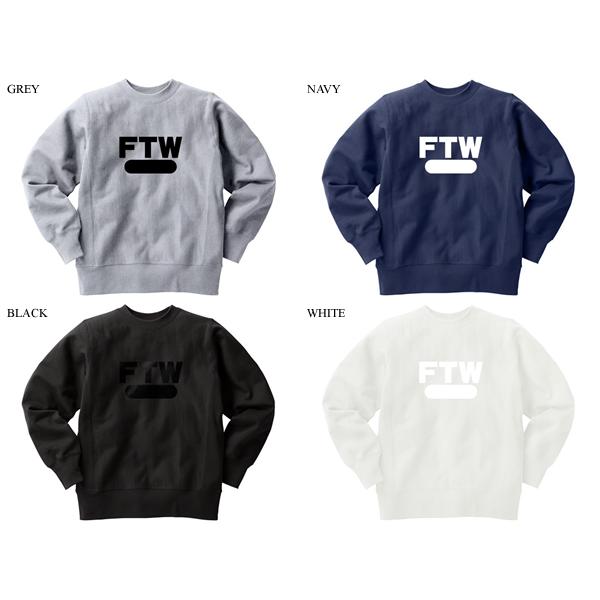 リバース縫製 サイドリブ FTW SWEAT GRAY/グレービンテージスウェット