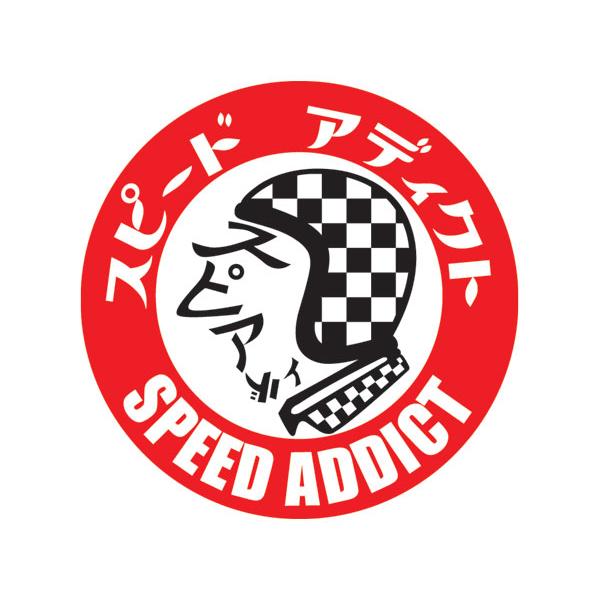 SPEED ADDICT TRADE MARK POCKET T-shirt スミクロ M/黒ヘヴィーウェイトポケット厚手生地ポケt刺繍ワッペンhanes beefyヘインズビーフィー｜speed-addict｜05