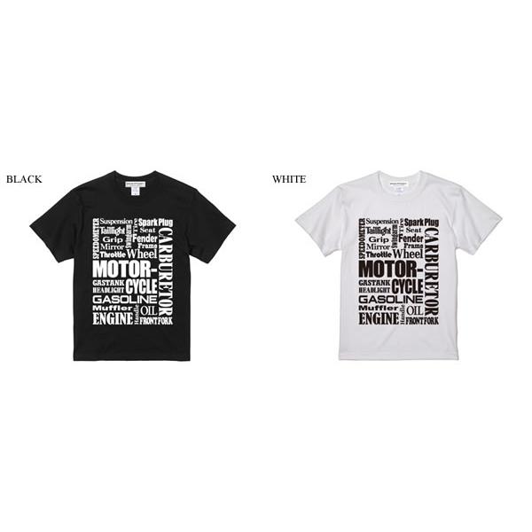 "MOTORCYCLE" T-shirt BLACK XL/黒championチャンピオンプラグplugngkdensoデンソーイリジウムプラグfreedom performancerushラッシュs&s｜speed-addict｜02