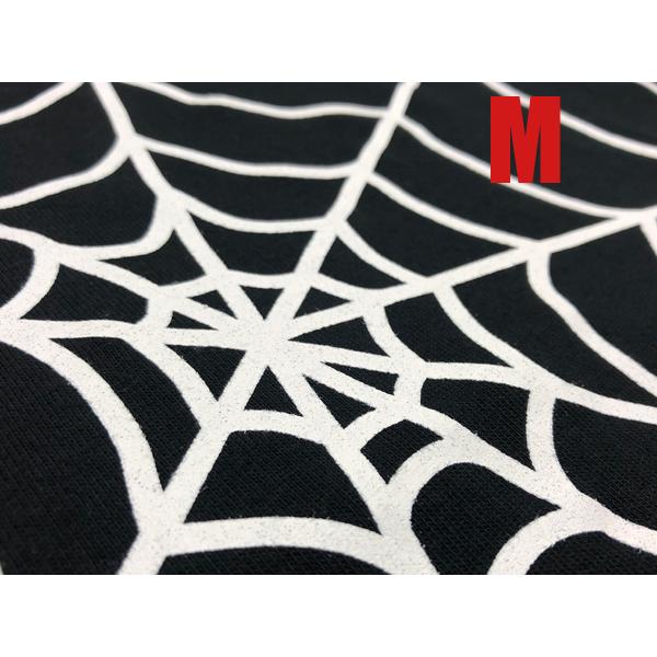 SPIDERWEB T-shirt BLACK M/スパイダー黒ウルフズヘッド幹田スタッズ 