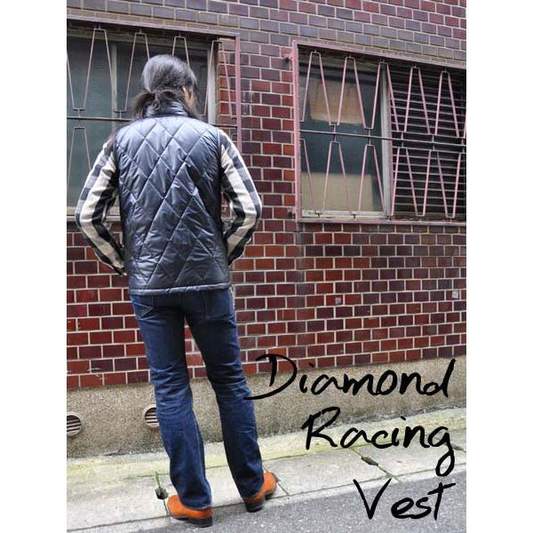 DIAMOND RACING VEST/紺ネイビーNAVYダイヤモンドレーシングベスト