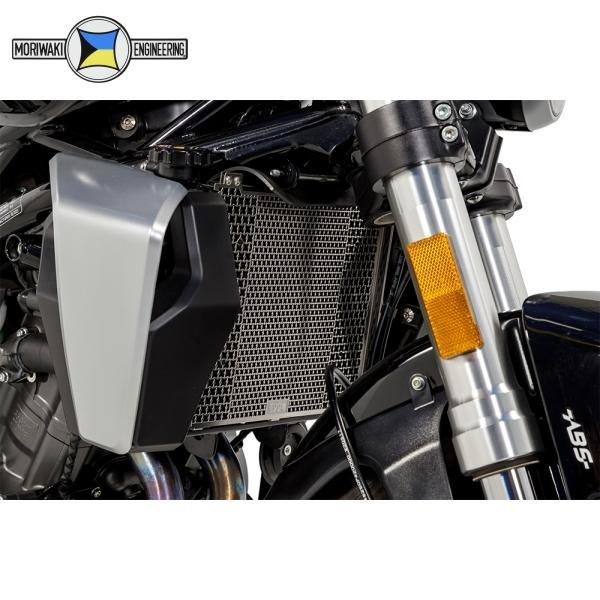モリワキ MORIWAKI 01911-20602-00 X350 23- Radiator Core Guard SILVER ...