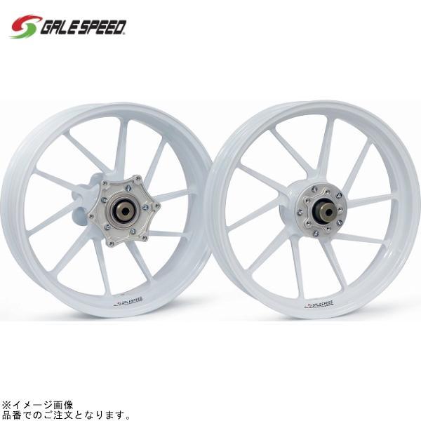 GALE SPEED（ゲイルスピード） 28310001SW アルミ鍛造ホイール (TYPE-R) F 350-17 ソリッドホワイト ...