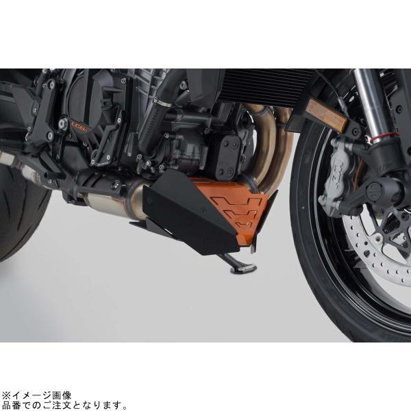 SW-MOTECH SWモテック MSS0499410000 フロントスポイラー ORG/ブラック KTM 990DUKEの画像