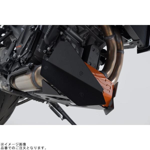 SW-MOTECH SWモテック MSS0499410000 フロントスポイラー ORG/ブラック KTM 990DUKEの画像