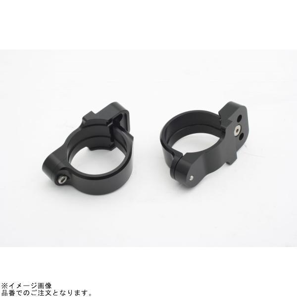 HYPERPRO ハイパープロ 22500021 H49フォーク用 フェンダーブラケット(左右セット) ブラック H49フォーク用 DYNA(FLD不可)の画像