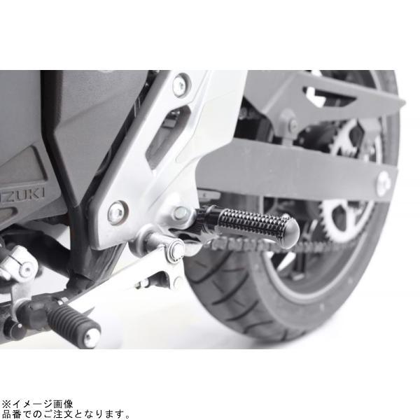 ACTIVE アクティブ 17700001B ステップバー (ライダー側) ブラック
