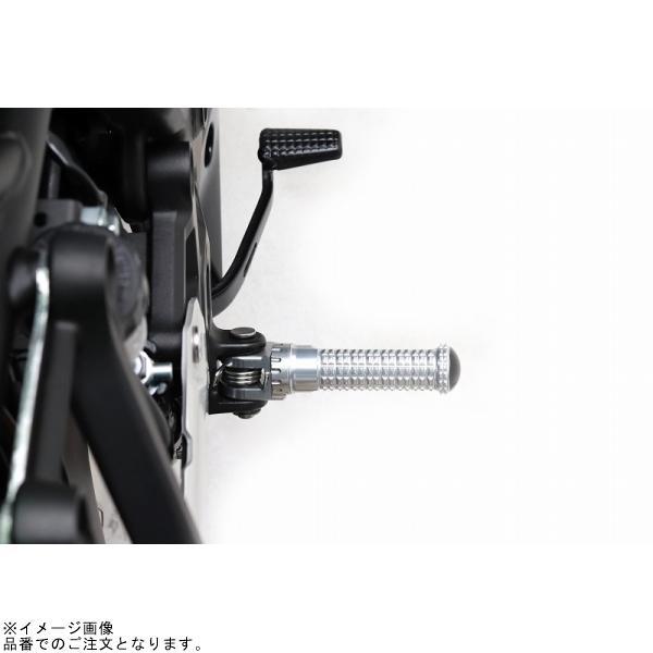 ACTIVE アクティブ 17700003S ステップバー(ライダー側) シルバー