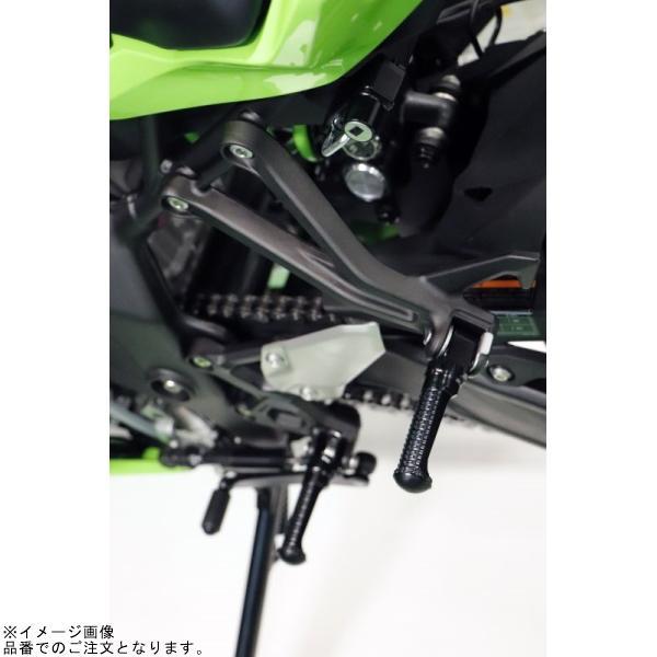 ACTIVE アクティブ 17710004B ステップバー (タンデム側) ブラック
