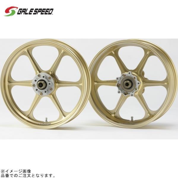 GALE SPEED ゲイルスピード 28695076Q アルミ鍛造ホイール フロント 350-17 ゴールド (TYPE-N Gコート) HARLEY X350/X500の画像