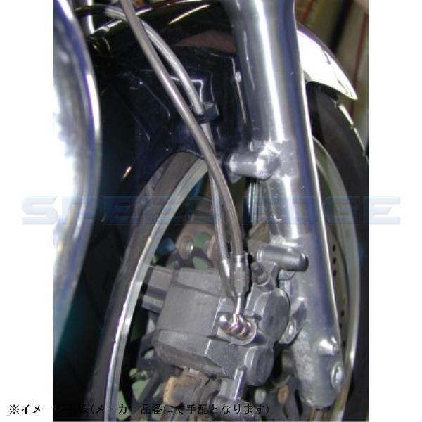 SWAGE-LINE PRO スウェッジラインプロ SAP660FB フロントブレーキホースキット クリアコーティング ZEPHYR X 96-08/ZEPHYR400 93-95_2
