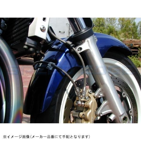 SWAGE-LINE PRO スウェッジラインプロ SAPB501FB フロントブレーキホースキット ブラックスモークコーティング GSX1400 01-07_3