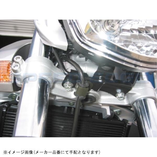 SWAGE-LINE PRO スウェッジラインプロ SAP522FB フロントブレーキホースキット クリアコーティング GSR400 06-12 ABS不可_2