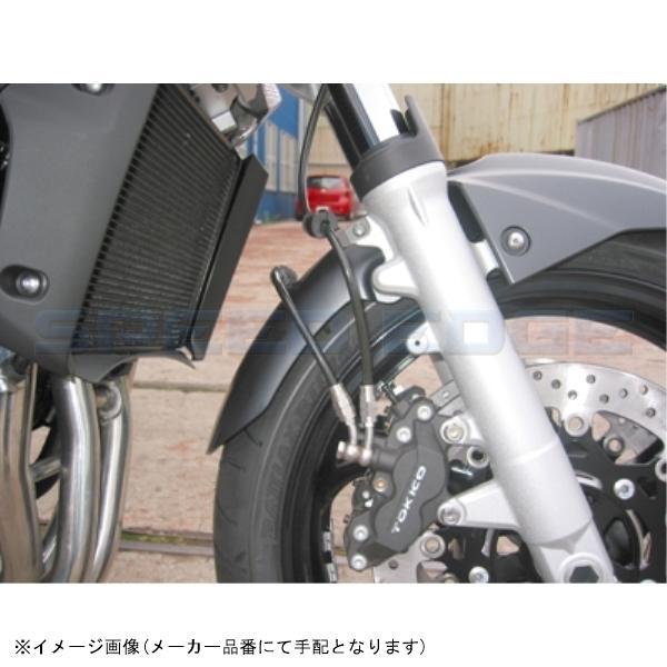 SWAGE-LINE PRO スウェッジラインプロ SAP522FB フロントブレーキホースキット クリアコーティング GSR400 06-12 ABS不可_3
