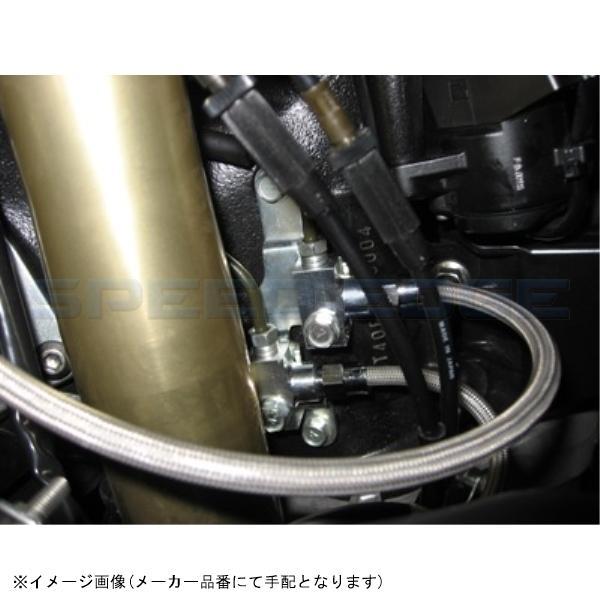 SWAGE-LINE PRO スウェッジラインプロ STP724FB フロントブレーキホースキット クリアコーティング ZZ-R1400 ABS 06-11_2