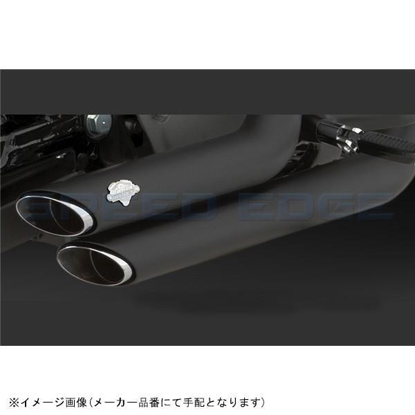 バンス\u0026ハインズ 1800-0752 ショートショットスタッガード ブラック マフラー SPORTSTER 04-13の画像