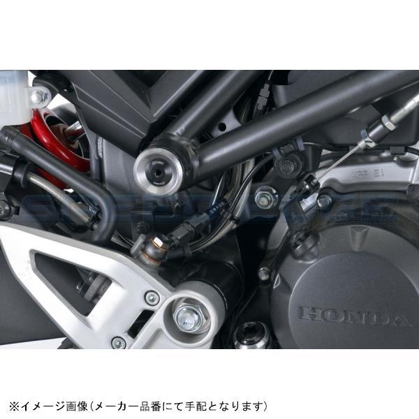 SWAGE-LINE PRO スウェッジラインプロ BTP0040R リアブレーキホースキット クリアコーティング CB125R 18