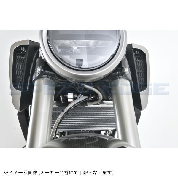 SWAGE-LINE PRO スウェッジラインプロ SAPB0040FS フロントブレーキホースキット ブラックスモークコーティング CB125R 18_2