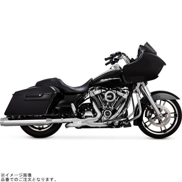 バンス\u0026ハインズ 1801-1456 Torquer450 トルカー スリップオン クローム マフラー TOURING(M8) 17-24の画像