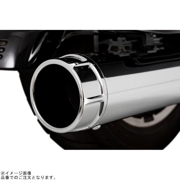 バンス\u0026ハインズ 1801-1456 Torquer450 トルカー スリップオン クローム マフラー TOURING(M8) 17-24の画像