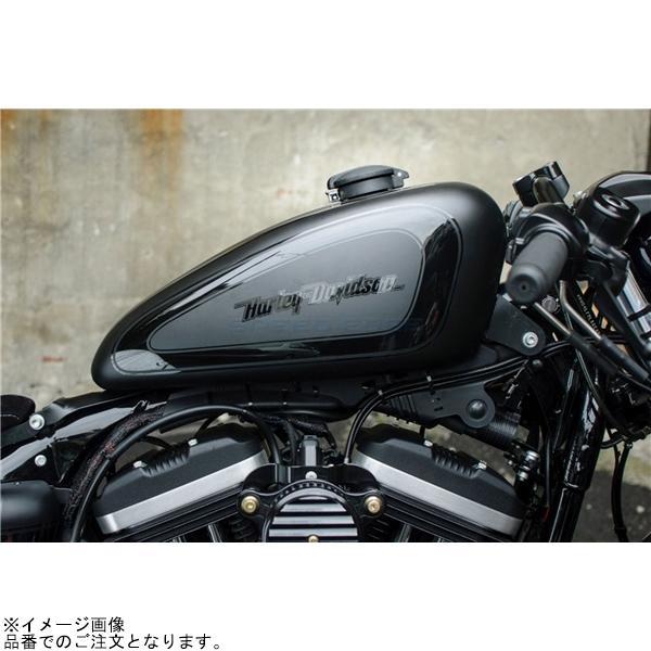 Motone モートーン MNZ002 モンツァ タンクキャップ ブラック アルミ T100/T120 SpeedTwin900 Scrambler900の画像