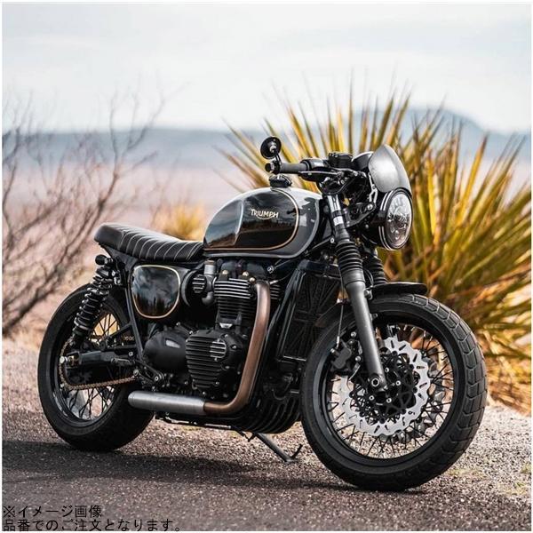 Motone モートーン MTE143 スクリーン MICROBLADE アルミ ブラック Bonneville T100/T120 (16-24)_1