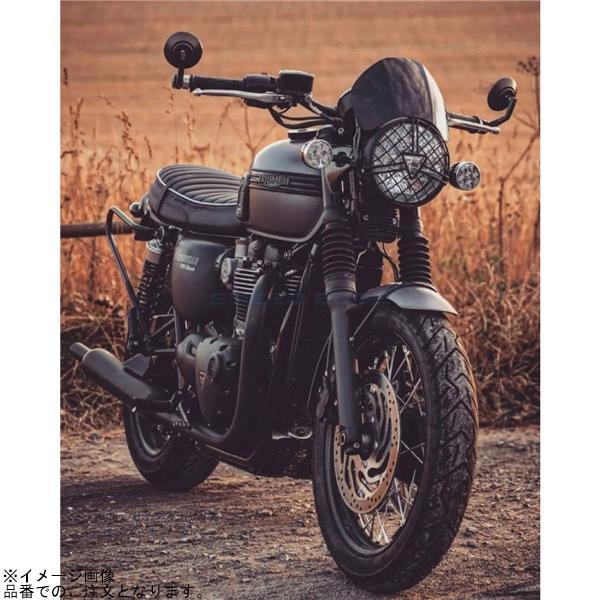 Motone モートーン MTE187 スクリーン MICROBLADE アルミ グロスブラック Bonneville T100/T120 (16-24)_6