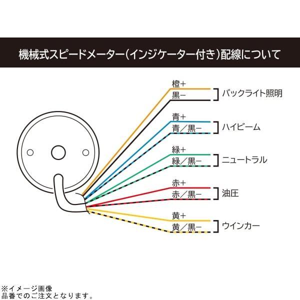 DAYTONA（デイトナ） 15628 機械式スピードメーター(インジケーター