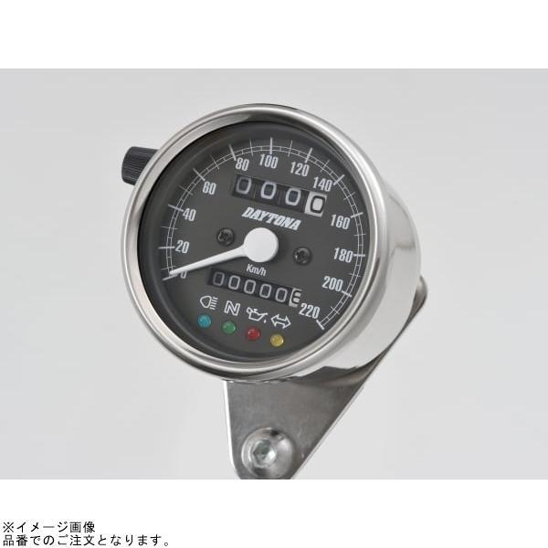 バイク SR400に付けていたDaytona スピードメーター インジケーター付き