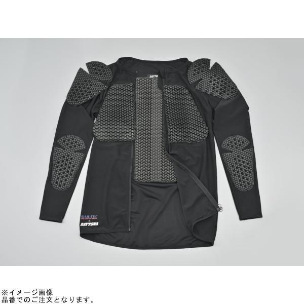 DAYTONA デイトナ 37460 DP-002 ストレッチスリムフィットインナープロテクター カラー:ブラック サイズ:Sの画像
