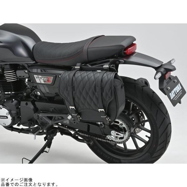 DAYTONA（デイトナ） 40263 DHS-37 サドルバッグ 12L トラぺ タイプ