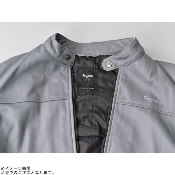 DAYTONA デイトナ 47938 DJ-019 ユニバーサルレザージャケット グレー サイズ:Sの画像