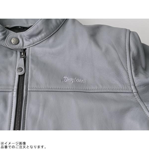 DAYTONA デイトナ 47938 DJ-019 ユニバーサルレザージャケット グレー サイズ:Sの画像