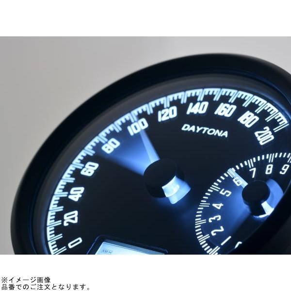 タコメーター DAYTONA（デイトナ） 48138 VELONA W 電気式スピード＆タコメーター