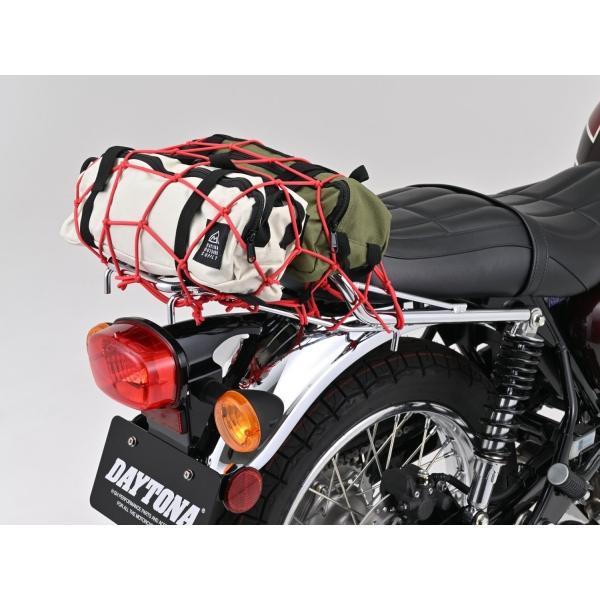 車のパーツ 外装、車外用品 DAYTONA デイトナ 61040 クラシックキャリア W230 MEGURO S1 クローム