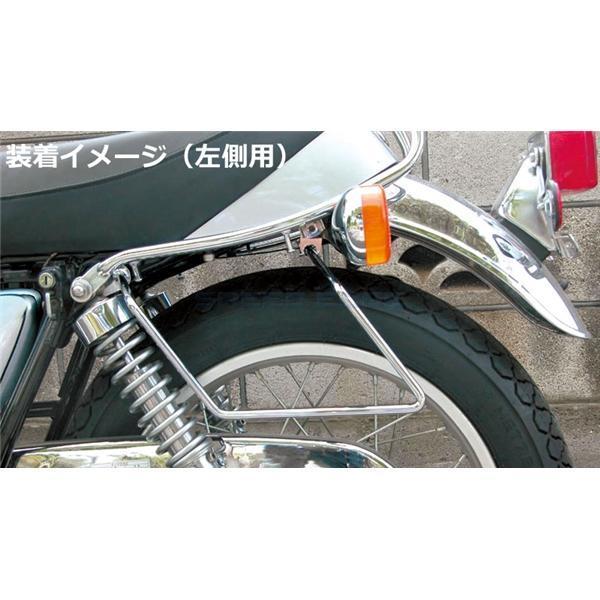 KIJIMA（キジマ） 210-4611 バッグサポート クロームメッキ SR400/500